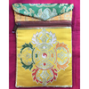 Túi Gấm Đeo Chéo 2 Dây Kéo_23x16cm