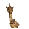 Tượng Phật Đại Nhật Như Lai_Chất liệu Đồng Trơn_20cm