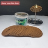 Nhang Vòng 4 Giờ Hương Thảo Dược Hộp Mica Hộp 48 khoanh