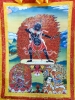 Tranh Thangka Độc Kế Mẫu Ekajati_120x80cm