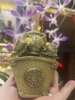 Tượng Túi Vàng Cua Cá - Bát Quái Đồng Vàng 12x8cm [G3-PT9068]