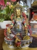 Tượng Hoàng Thần Tài Vàng Trơn- Dzambala-Cao 20cm