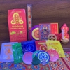 Chuỗi Đá Topaz Cam Đeo Tay_10ly