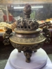Lư Xông Khói  3 Chân 3 Quai Rồng Đỉnh Chày_22x20cm