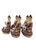 Tượng Phật Ngũ Trí Như Lai_Đồng Vẽ Nepal_Cao 20cm