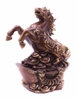Ngựa Đứng Thỏi Vàng_21cm_Tượng Phong Thủy