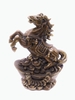 Ngựa Đứng Thỏi Vàng_21cm_Tượng Phong Thủy
