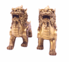Tỳ Hưu 1 Sừng Đồng Vàng Nhỏ Có Cánh_11cm_Tượng Phong Thủy