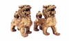 Tỳ Hưu 1 Sừng Đồng Vàng Nhỏ Có Cánh_11cm_Tượng Phong Thủy