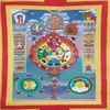 Tranh Thangka Cửu Cung Văn Thù_120X80cm