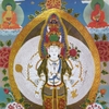 Tranh Thangka Quan Âm Thập Nhất Diện Bồ Tát_120x80cm