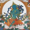 Tranh Thanka Tara Lục Độ Mẫu Bồ Tát_120x80cm