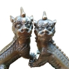 Tì Hưu 1 Sừng Vãy Lưng_20x22cm_Tượng Phong Thủy