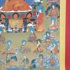 Tranh Thangka Phật A Di Đà_Cõi Cực Lạc_120x80cm