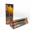Nhang Ấn Độ Amber (Hổ Phách)_23cm_Hộp 6 Ống