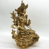 Tượng Tara Lục Độ Mẫu Bồ Tát_Chất liệu Đồng Trơn_Cao 30cm