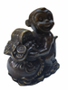 Khỉ Ôm Túi Vàng_10cm_Tượng Phong Thủy