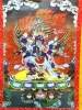 Tranh Thangka Hộ Pháp Kim Cang Phổ Ba_120x80cm