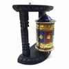 Kinh Luân Đơn Treo Tường Đính Đá 8 Món Cát Tường_19cm