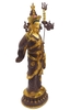 Tượng Tổ Liên Hoa Sinh Padmasambhava Đứng_Chất liệu Đồng Vẽ_Cao 35cm