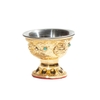 Bộ Ly Cúng Dường Đế Rời_Chất liệu Hợp Kim Xi Vàng_5x6,5cm