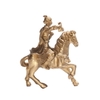 Thượng Mã Phong Hầu Cầm Tiền Cưỡi Ngựa_10cm_Tượng Phong Thủy