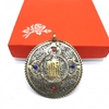 Mặt Đeo Chữ Om Nepal_Chất liệu Đồng_47mm