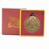 Mặt Đeo Khắc Hình Ngài Hoàng Thần Tài_Chất liệu Đồng_35x35mm