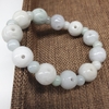 Chuỗi Đá Ngọc Phỉ Thúy Xanh Ngọc Nhạt Nhiều Lỗ Đeo Tay_14ly