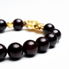 Chuỗi Đá Garnet Phối Tỳ Hưu Xi Vàng Đeo Tay_10ly
