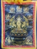 Tranh Thanka Quan Âm Tứ Thủ Bồ Tát_120x80cm
