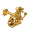 Rồng Vàng Cầm Châu_7cm_Tượng Phong Thủy