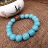 Chuỗi Đá San Hô Xanh Biển Đeo Tay_16ly