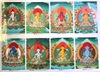 Tranh Bát Bảo Cát Tường (8 Vị Phật)_43x40cm