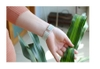 Vòng Tay Khắc Hoa Sen Khía_Chất liệu Bạc_17mm