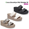 Dép Crocs đế cao 7cm nhựa cao cấp