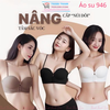 🌸 BRA ÁO LÓT NỮ CÀI TRƯỚC NÂNG NGỰC 946 – CUP B, TẠO KHE TỰ NHIÊN, KHÔNG GỌNG, ÊM ÁI CẢ NGÀY 🌸
