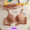 Áo Ngực Thái Lan Sister Hood 2578 Không Gọng Đệm Mỏng 0.3cm Cúp C Không Đường May Chống Lộ Viền Gom Mỡ Nách
