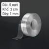 Băng keo 2 mặt Nano Magic siêu dính, cuộn 5m 3cmx1mm