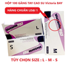 Hộp 100 cái Găng tay nilong Victoria Bay cao cấp