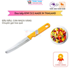 Dao gọt trái cây KIWI 512 Made in Thailand cán nhựa, mũi dao tròn, siêu bén
