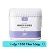 Hộp 200 tăm bông hai đầu cotton Swabs