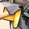 🚗 Khăn Lau Ô Tô, Lau Bếp, Lau Kính 2 Lớp Microfiber Cao Cấp – Siêu Sạch, Siêu Thấm Hút (30x60cm)