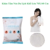🧳 KHĂN TẮM NÉN ĐI PHƯỢT 70x140CM – NHỎ GỌN, TIỆN DỤNG, SIÊU SẠCH! 💦