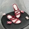 Dép crocs nữ quai ngang, Dép lê wave swiftwater nhựa cao cấp