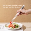 🥢 Set 5 Đôi Đũa Gốm Sứ Cao Cấp – Sang Trọng, An Toàn, Dễ Dùng!