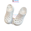 Sục Crocs Classic Sandal Crush Clog nữ đế cao 5cm nhựa cao cấp SUCCR