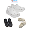 Sục Crocs Classic Sandal Crush Clog nữ đế cao 5cm nhựa cao cấp SUCCR