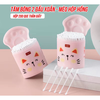 🐱 TĂM BÔNG CHÚ MÈO HỒNG DỄ THƯƠNG CHO BÉ – Mềm Mại, An Toàn, Tiện Lợi 🌸