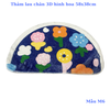 🌸 Thảm Lau Chân 3D Hình Hoa 58x38cm 🌸